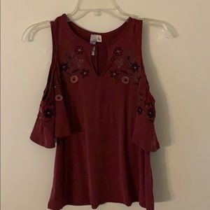 Francesca’s Embroidered Blouse